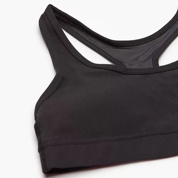 TNASLICK™ RIB CLIMB SPORTS BRA BLACK EUC LIKE NEW - Picture 3 of 16